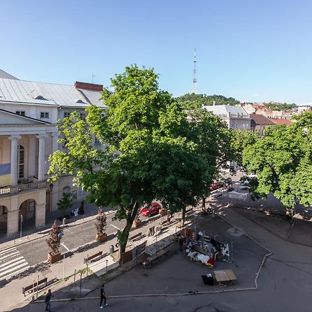 Квартира Віп В Центрі На Вулиці Проспект Свободи 22 Біля Оперного Театру Біля Вернісажу Lviv Luaran gambar